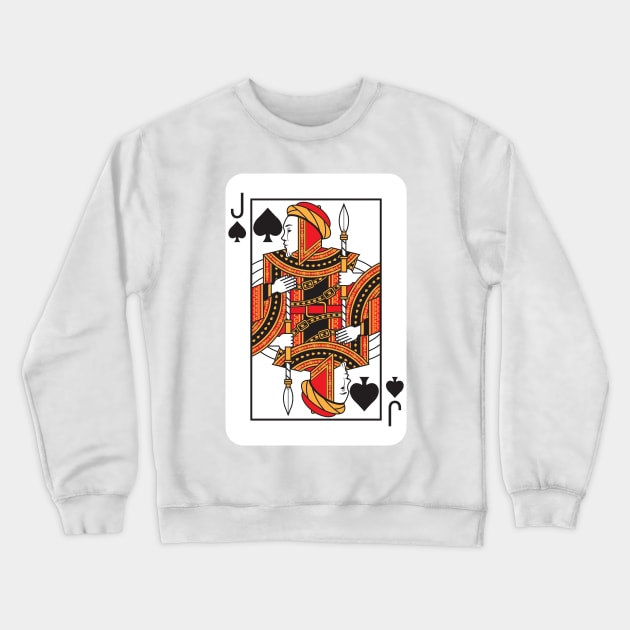 Jack Card Crewneck Sweatshirt by akawork280